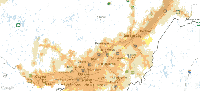 Fizz' network coverage Fizz' network coverage
