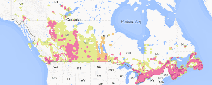 Koodo' network coverage Koodo' network coverage