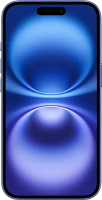 Front view of iPhone 16 Plus