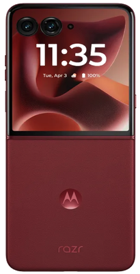 Front view of Motorola Razr 2025