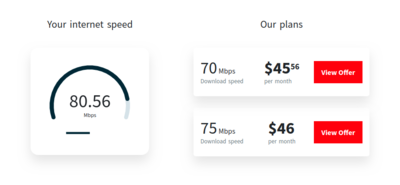 <strong>Internet Speed Test</strong>
